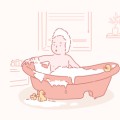 الحمام و استحمام الأطفال