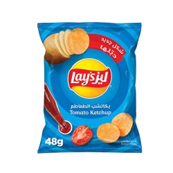 بطاط شيبس بالكاتشب ليز 48 جرام