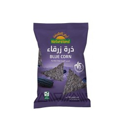 ارض الطبيعة شيبس التورتيا ذرة زرقاء 150 جم عضوي كيس