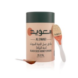 ملعقة عسل حبة البركة 10 جم * 25 حبة