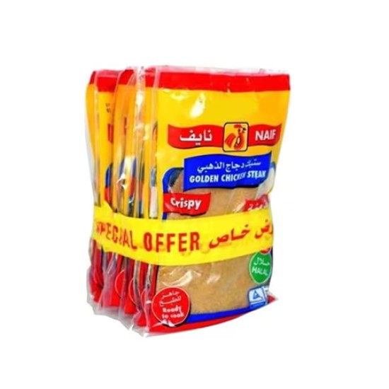 ستيك دجاج الذهبي نايف 115 جم *7 ح ستيك دجاج الذهبي نايف 115 جم *7 ح