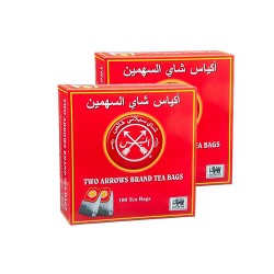 شاي المنيس اكياس احمر 2 جم * 100 كيس