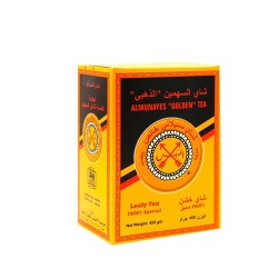 شاي السهمين ذهبي خشن علب 400 جم