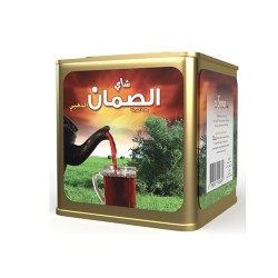 الصمان شاي سيلاني اسود مربع 360 جم حديد