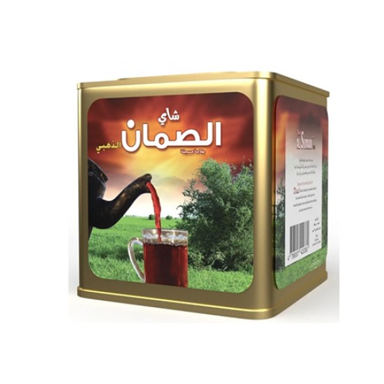 الصمان شاي سيلاني اسود مربع 360 جم حديد الصمان شاي سيلاني اسود مربع 360 جم حديد