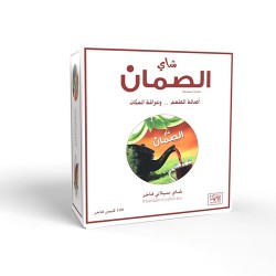 الصمان شاي سيلاني فاخر ابيض 2 جم * 100 كيس