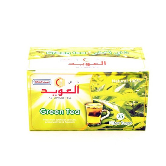 العويد شاي اخضر 2 جم * 25 كيس العويد شاي اخضر 2 جم * 25 كيس