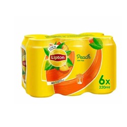 كانز شاي خوخ 320 مل * 6 حبة