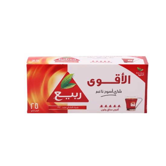 شاي ربيع اكسترا سترونج 2جم * 25 كيس شاي ربيع اكسترا سترونج 2جم * 25 كيس