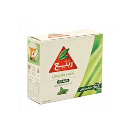 شاي ربيع اخضر بالنعناع 1.8 جم * 100 كيس