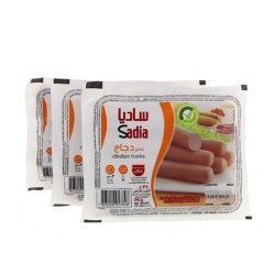 ساديا نقانق دجاج 340 جم * 3 حبة
