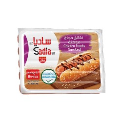 ساديا نقانق دجاج مدخنة 340 جم